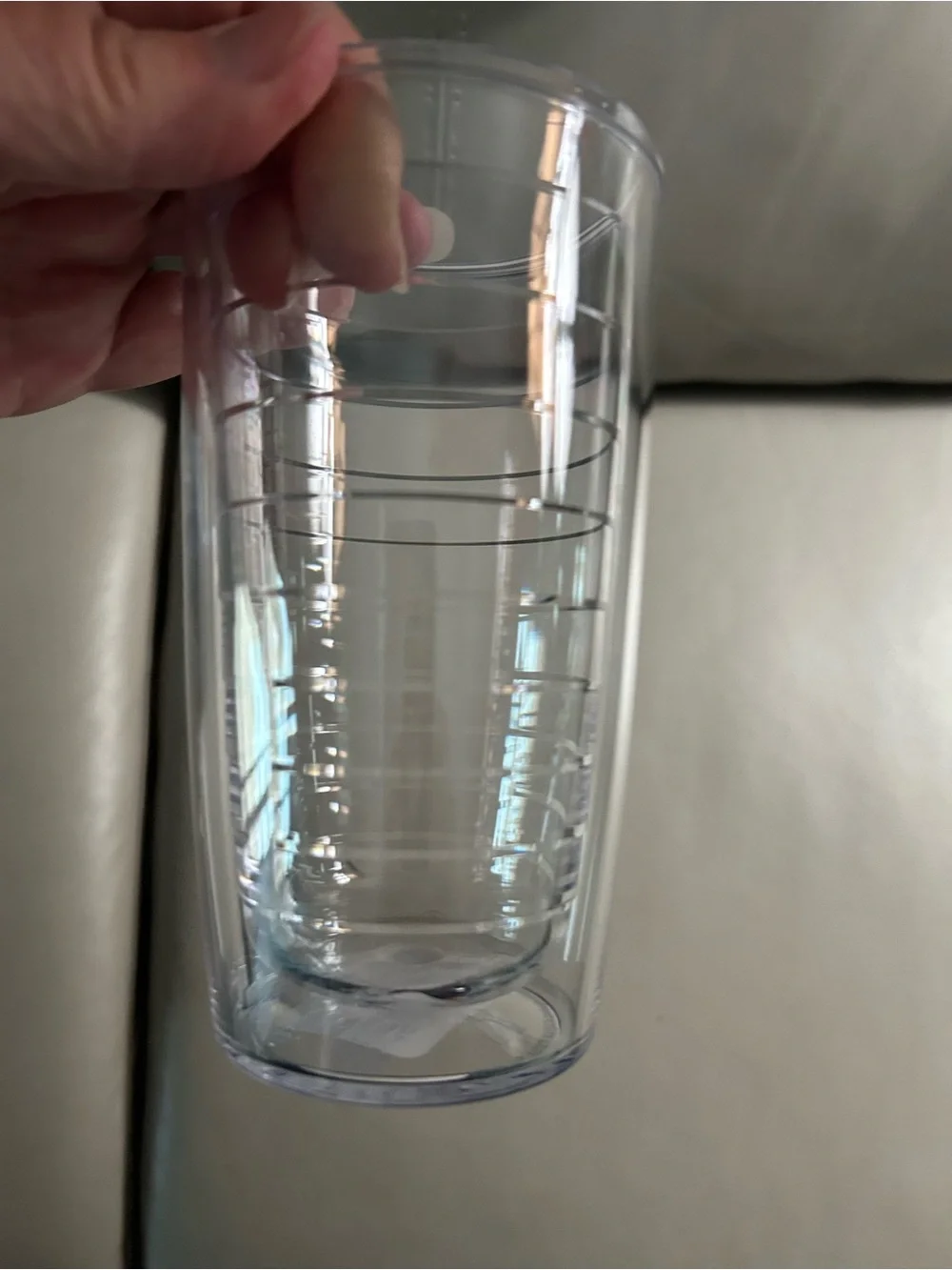tervis Clear Double-Wall Plastic Tumbler - Transparent